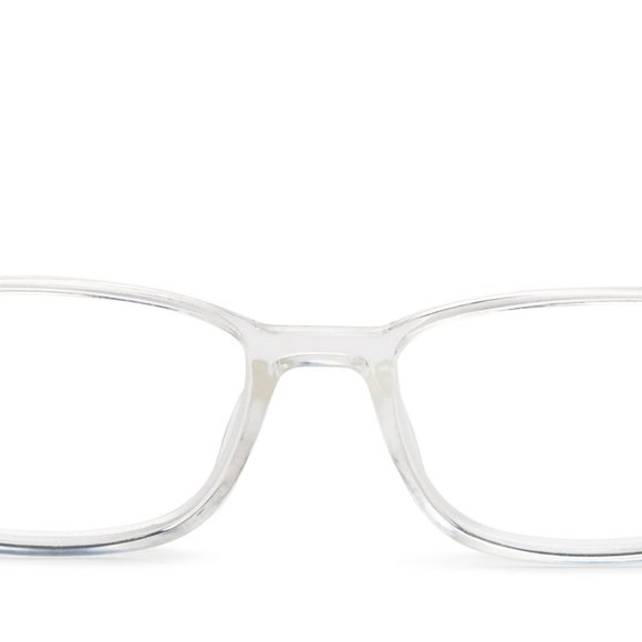 Clear Frame Wayfarer Readers 2.5 Strength NEW w/Case - Picture 9 of 11